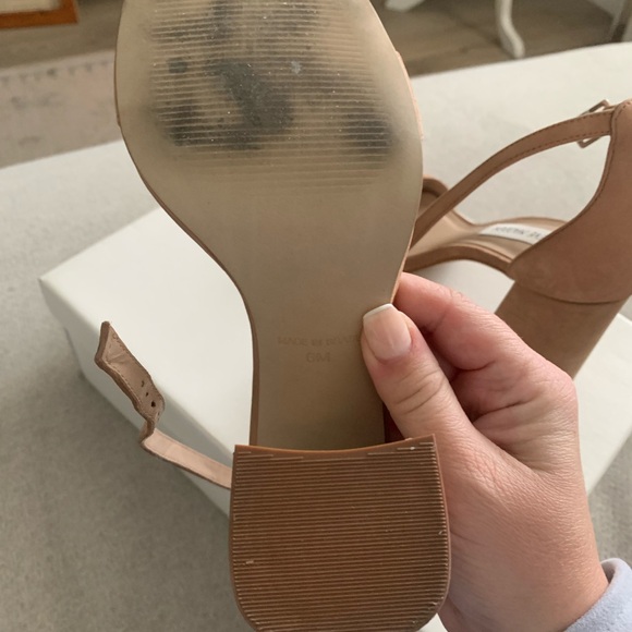 Steve Madden Tan Dillion Heels sz 6